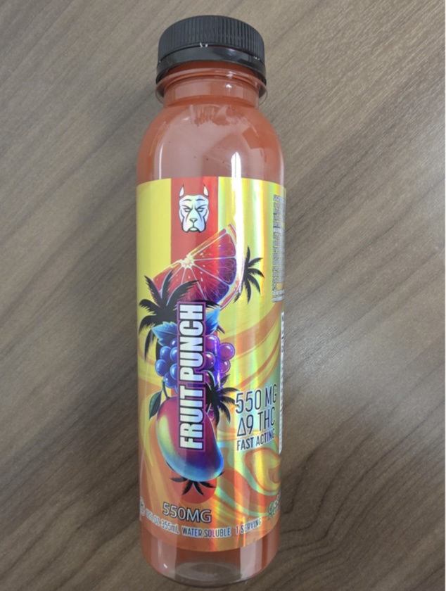 UNDERDOGS 550MG THC DRINKS / Fruit Punch